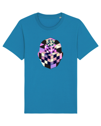 Retro Vapor Wave Man Azur