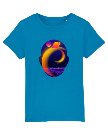 Retro Vapor Wave Man Azur