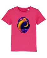 Retro Vapor Wave Man Tricou mânecă scurtă  Copii Mini Creator