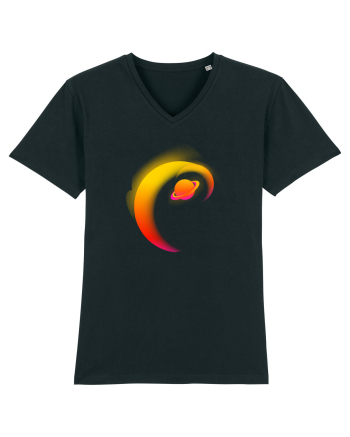 Retro Vapor Wave Man Black