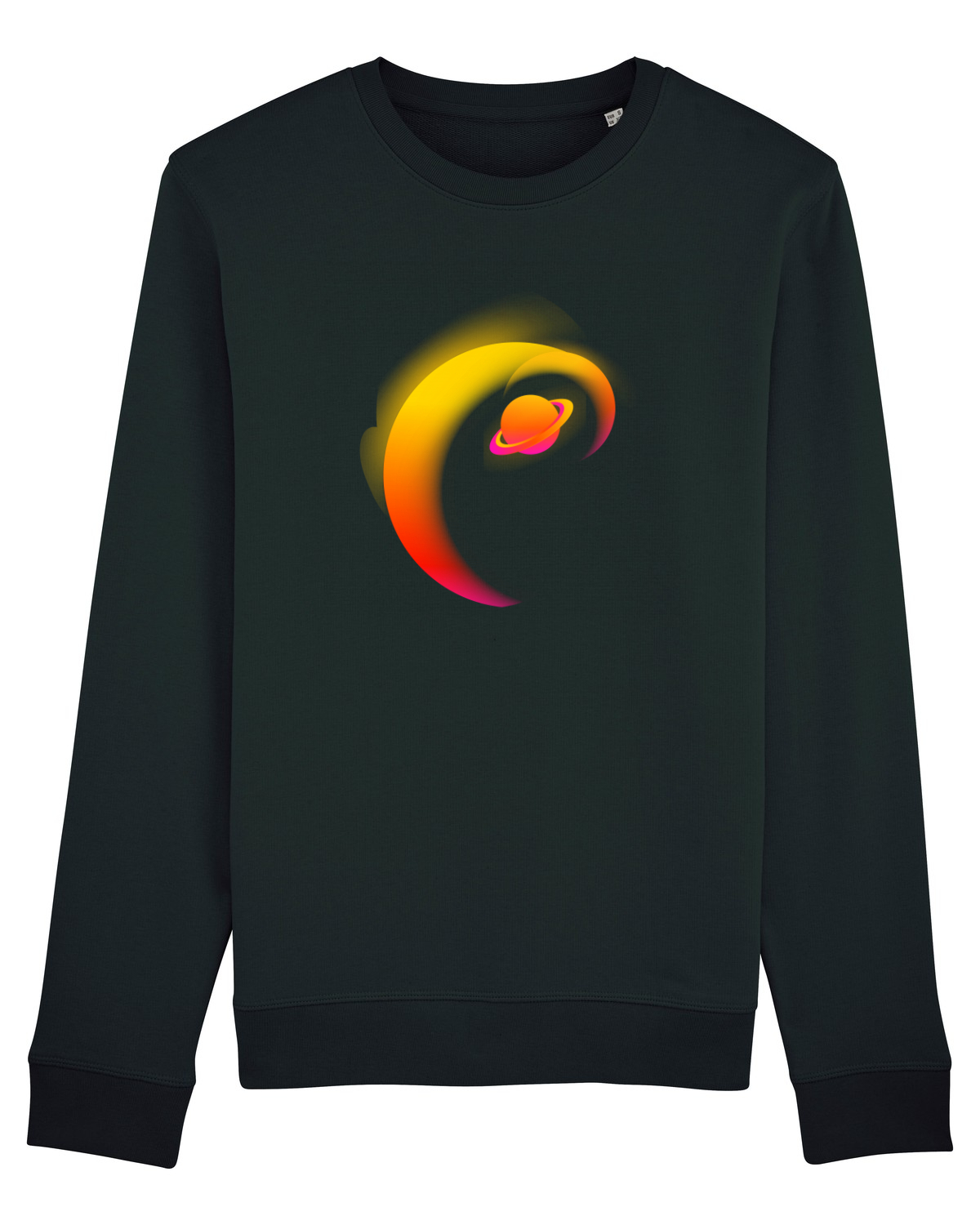 Bluză mânecă lungă Unisex Rise Black