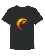 Retro Vapor Wave Man Tricou mânecă scurtă guler larg Bărbat Skater