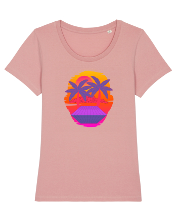 Retro Vapor Wave Man Canyon Pink