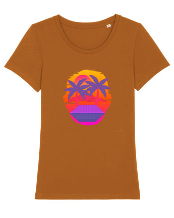 Retro Vapor Wave Man Roasted Orange