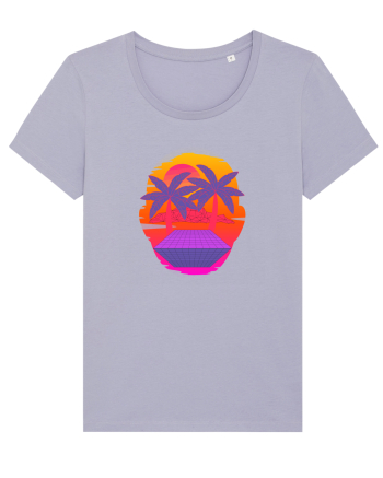 Retro Vapor Wave Man Lavender