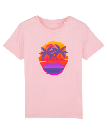 Retro Vapor Wave Man Cotton Pink