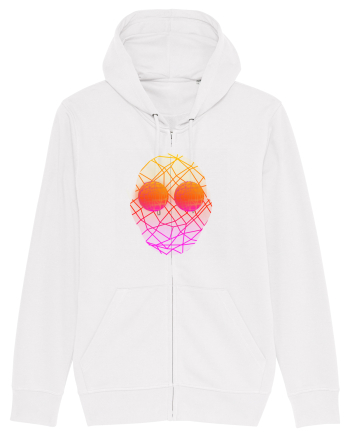Retro Vapor Wave Man White