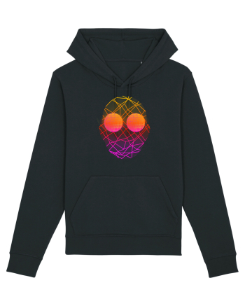 Retro Vapor Wave Man Black