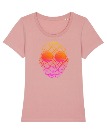 Retro Vapor Wave Man Canyon Pink
