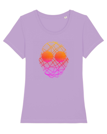 Retro Vapor Wave Man Lavender Dawn