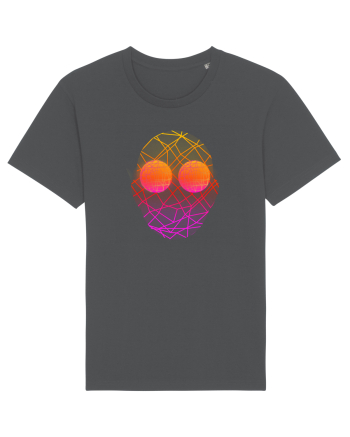 Retro Vapor Wave Man Anthracite