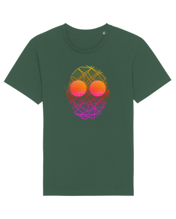 Retro Vapor Wave Man Bottle Green