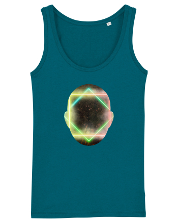 Retro Vapor Wave Man Ocean Depth