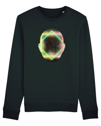 Retro Vapor Wave Man Black