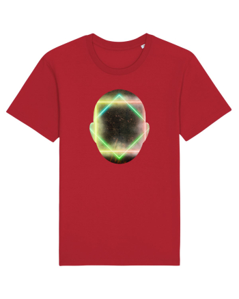 Retro Vapor Wave Man Red