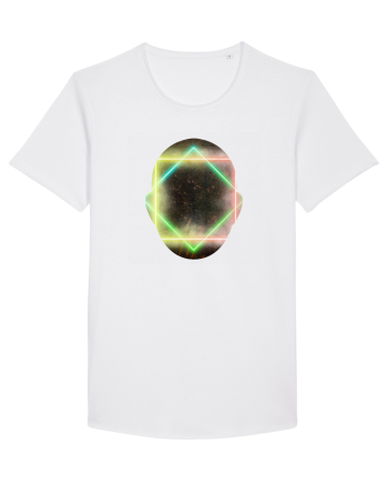 Retro Vapor Wave Man White