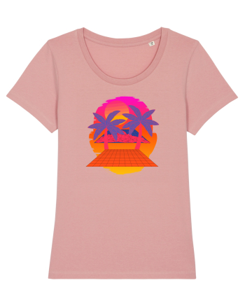 Retro Vapor Wave Man Canyon Pink