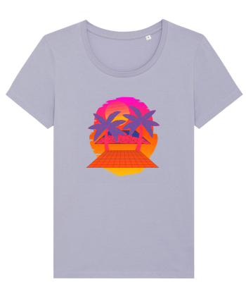 Retro Vapor Wave Man Lavender