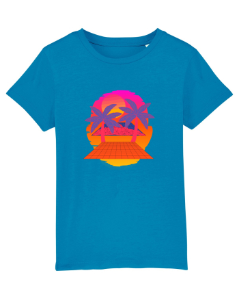 Retro Vapor Wave Man Azur
