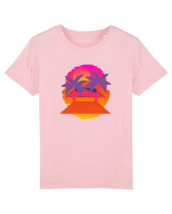Retro Vapor Wave Man Cotton Pink