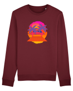 Retro Vapor Wave Man Bluză mânecă lungă Unisex Rise