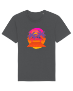 Retro Vapor Wave Man Tricou mânecă scurtă Unisex Rocker