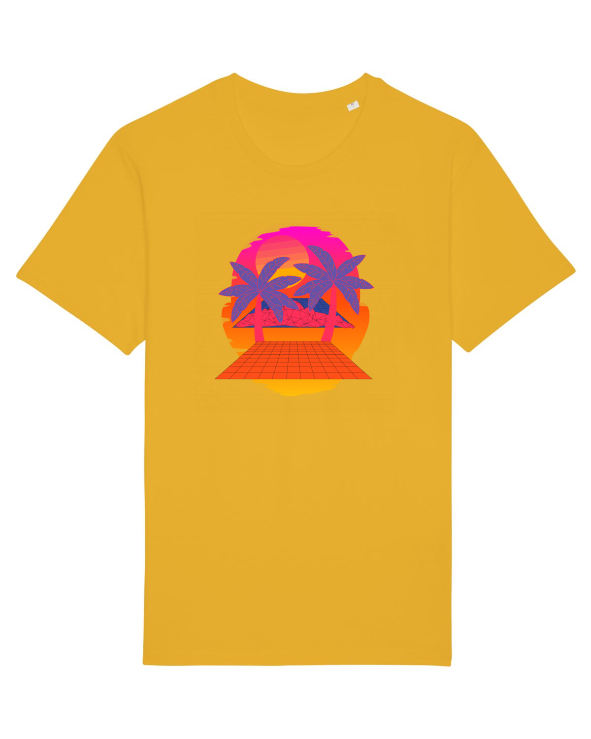 Tricou mânecă scurtă Unisex Rocker Spectra Yellow
