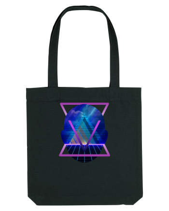 Retro Vapor Wave Man Black