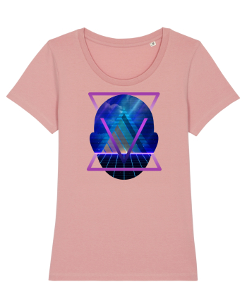 Retro Vapor Wave Man Canyon Pink