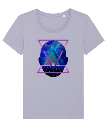 Retro Vapor Wave Man Lavender