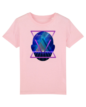 Retro Vapor Wave Man Cotton Pink