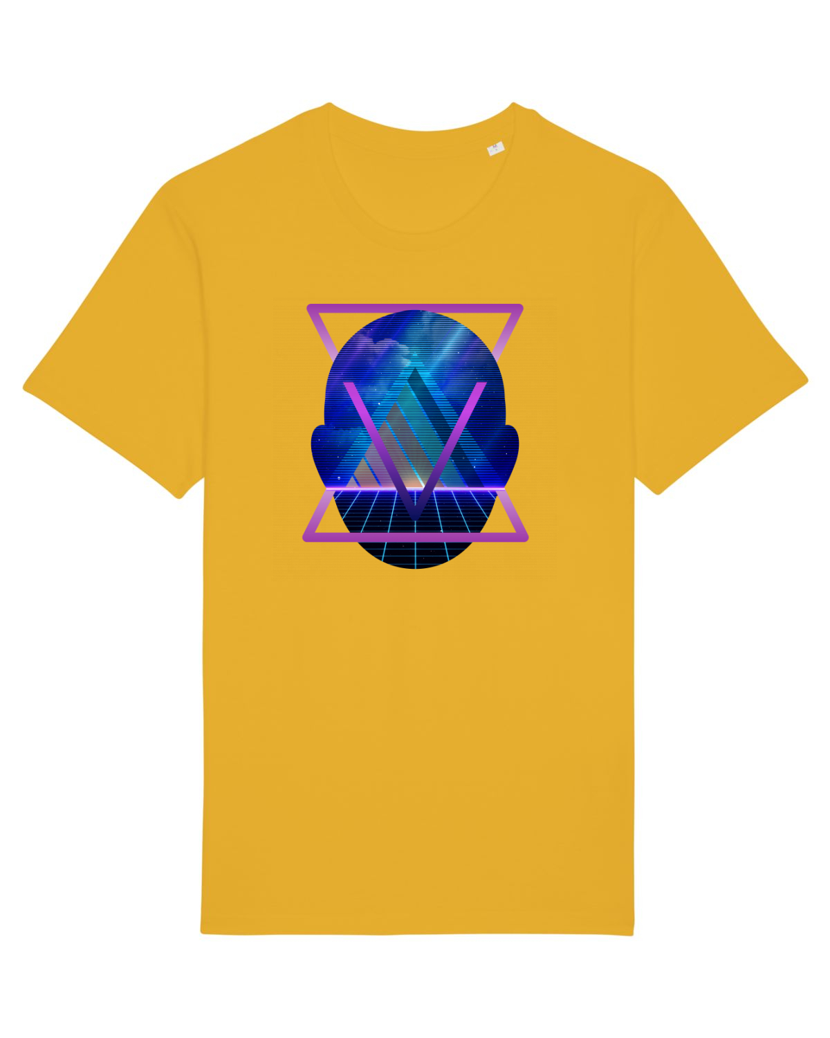 Tricou mânecă scurtă Unisex Rocker Spectra Yellow