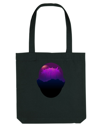 Retro Vapor Wave Man Black