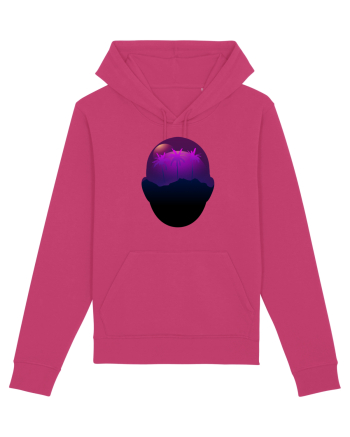 Retro Vapor Wave Man Raspberry