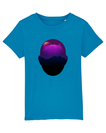Retro Vapor Wave Man Azur