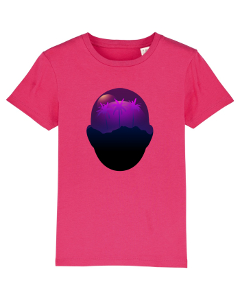 Retro Vapor Wave Man Raspberry