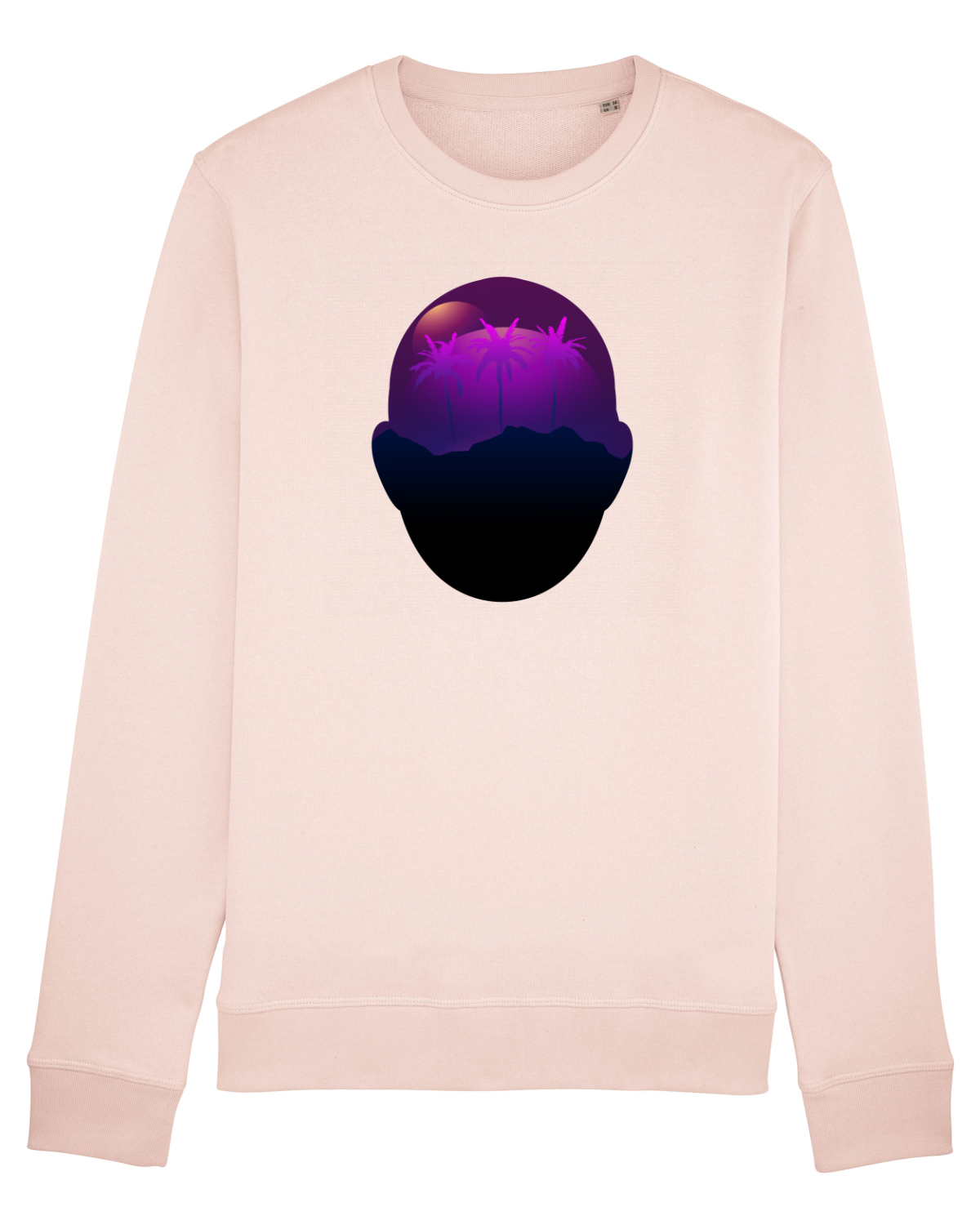 Bluză mânecă lungă Unisex Rise Candy Pink