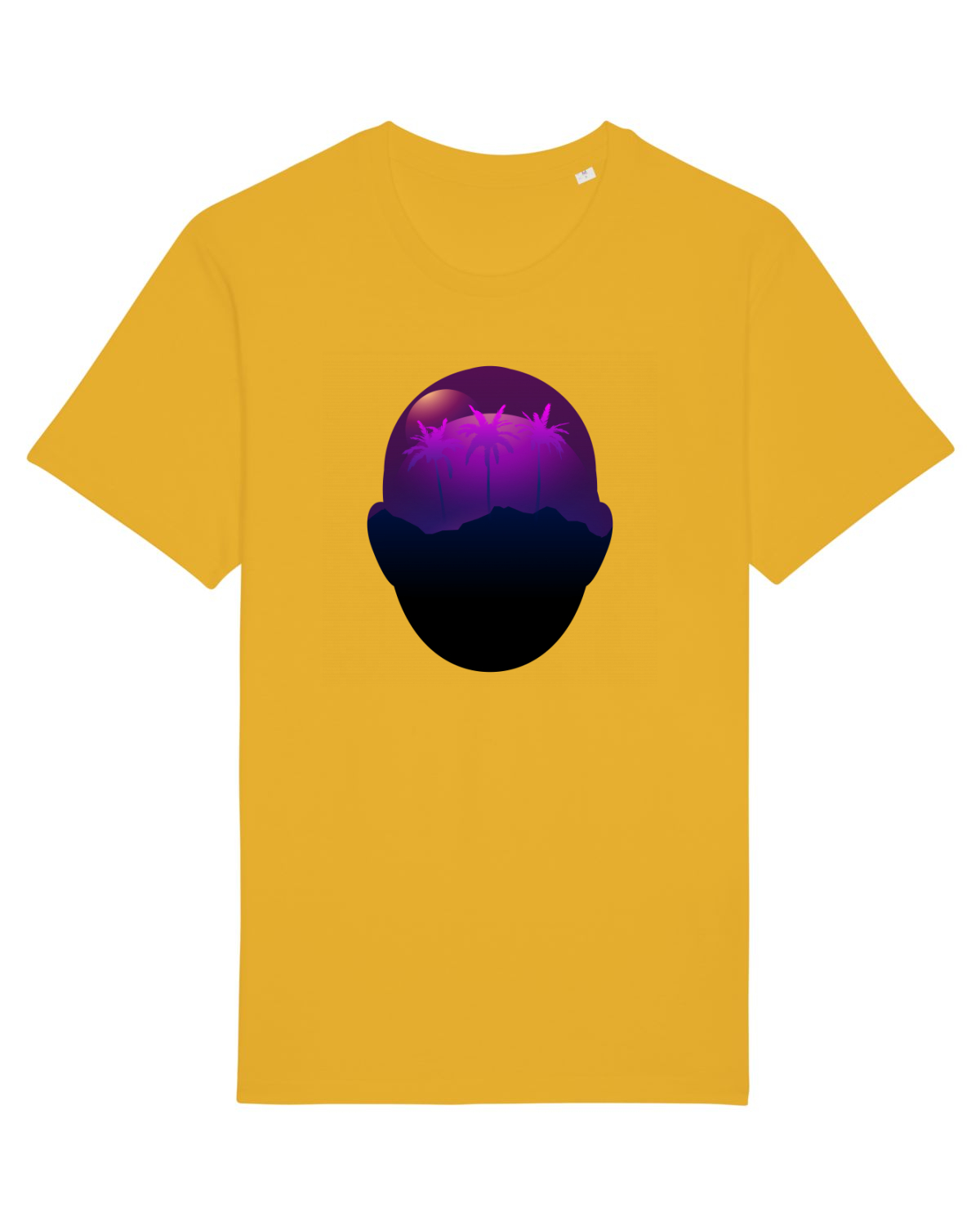 Tricou mânecă scurtă Unisex Rocker Spectra Yellow
