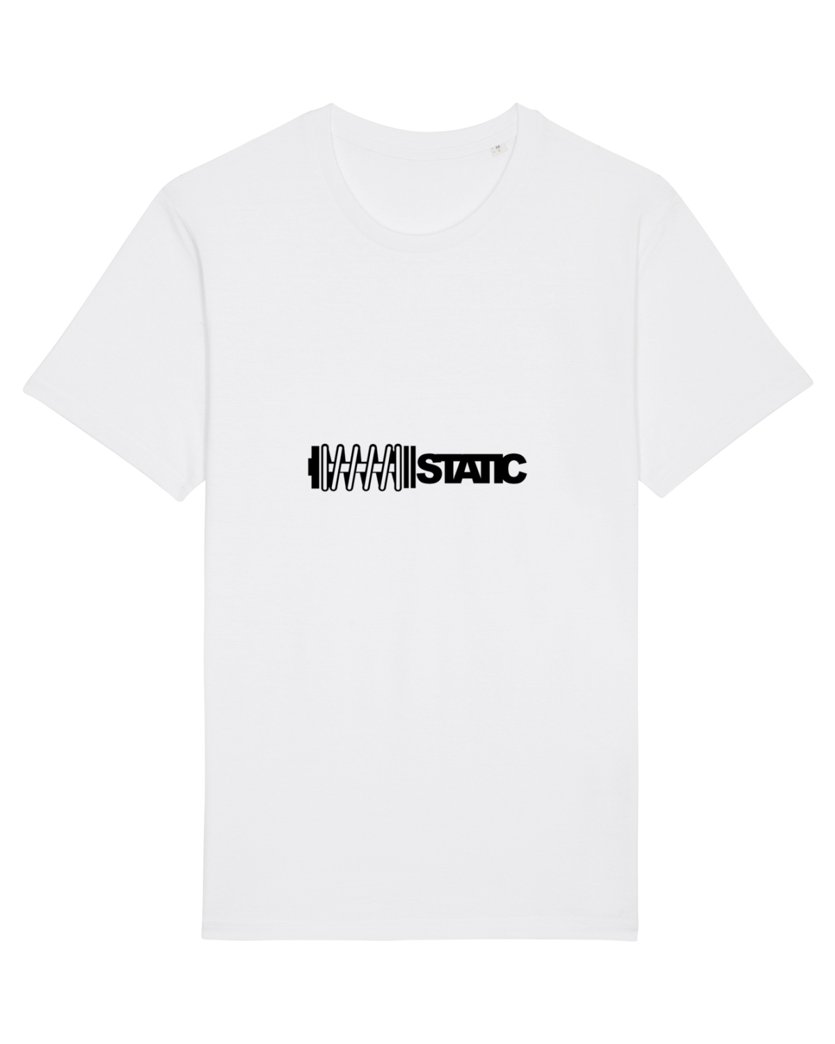 Tricou mânecă scurtă Unisex Rocker White