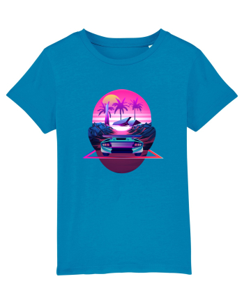 Retro Vapor Wave Man Azur