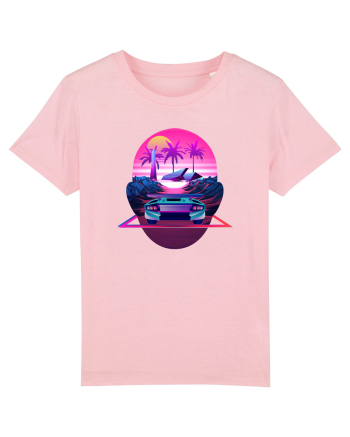 Retro Vapor Wave Man Cotton Pink