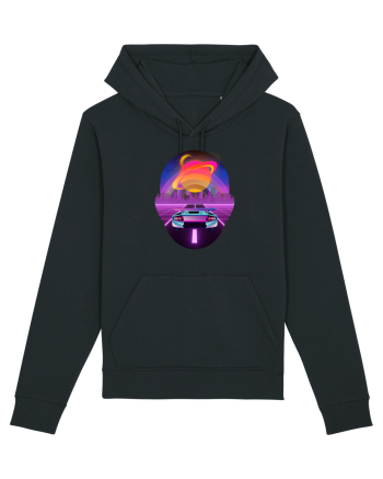 Retro Vapor Wave Man Black