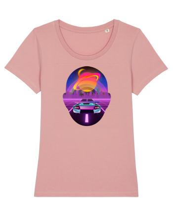 Retro Vapor Wave Man Canyon Pink