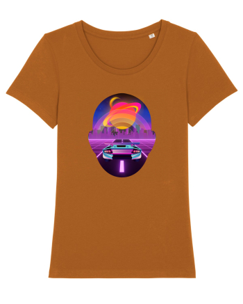 Retro Vapor Wave Man Roasted Orange