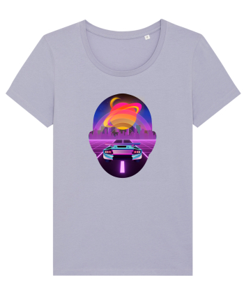 Retro Vapor Wave Man Lavender