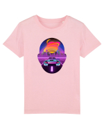 Retro Vapor Wave Man Tricou mânecă scurtă  Copii Mini Creator