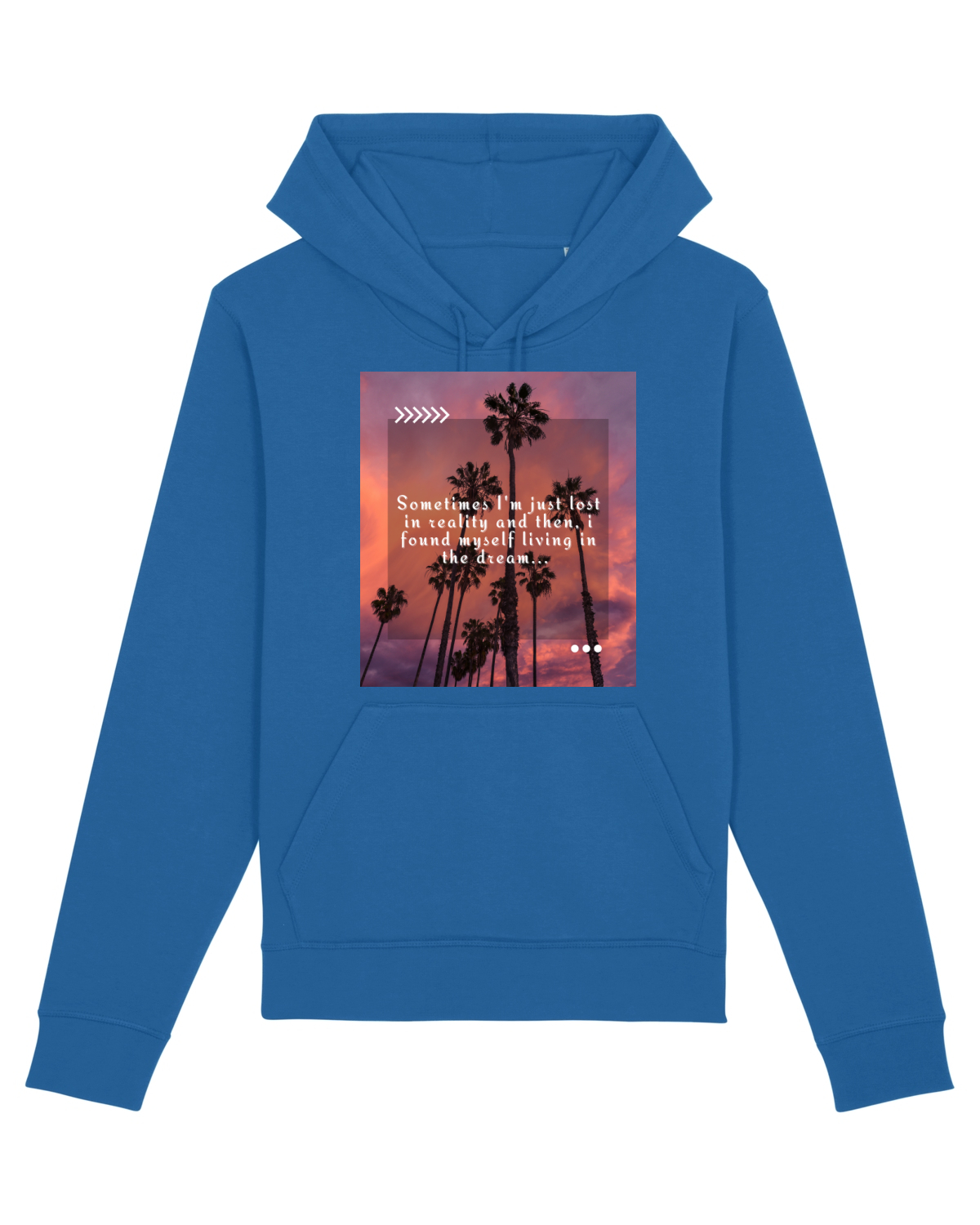 Hanorac Unisex Drummer Royal Blue