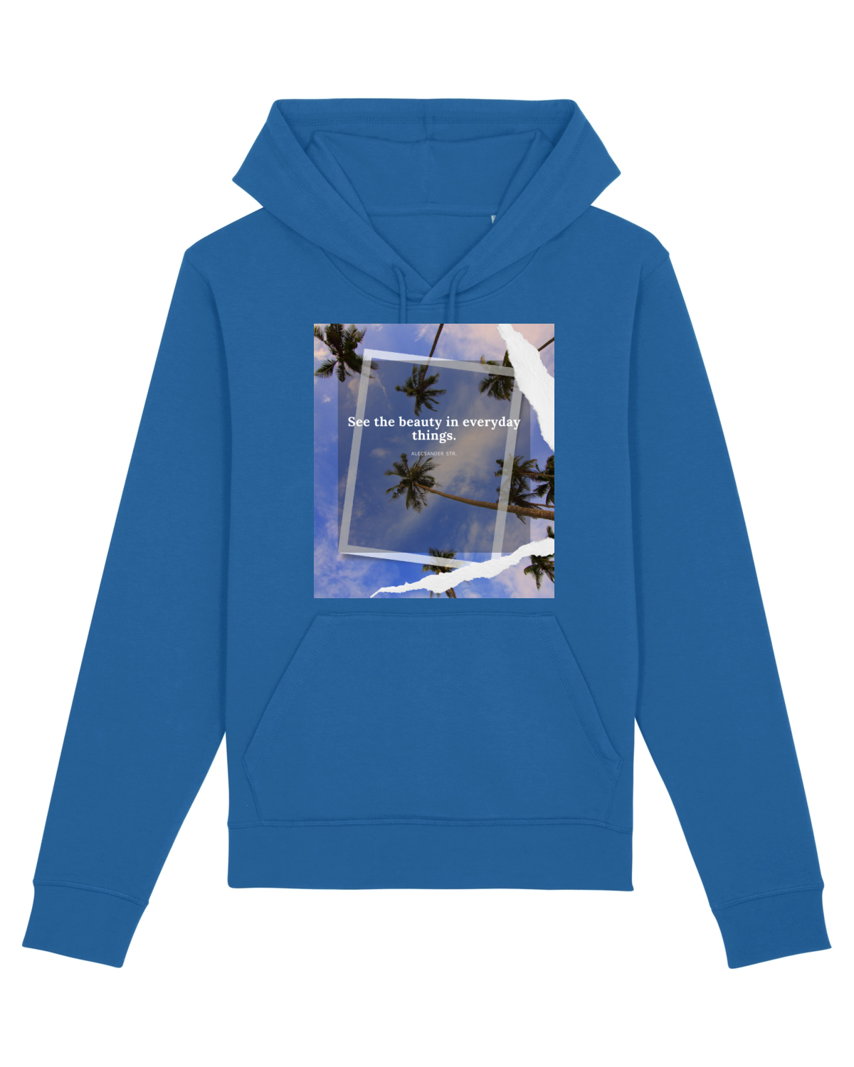 Hanorac Unisex Drummer Royal Blue