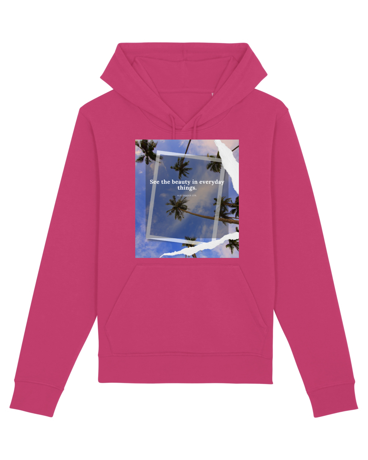 Hanorac Unisex Drummer Raspberry