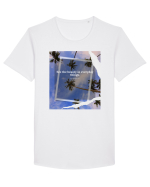 See the beauty in everyday things Tricou mânecă scurtă guler larg Bărbat Skater